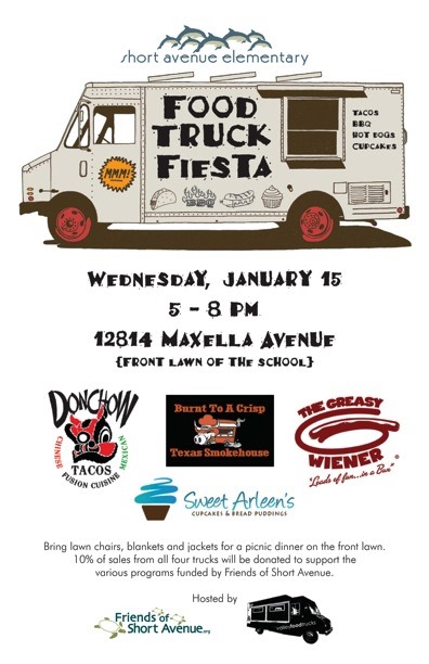 Short Ave Food Truck Event Graphic