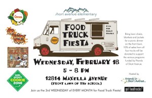 los angeles food trucks short avenue elementary school lausd fundraiser girl scout cookies