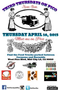 los angeles food trucks best food trucks third thursdays on pico los angeles great street