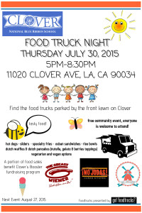 best food trucks los angeles summer events free clover avenue elementary school lausd fundraising