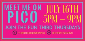 third thursdays on pico art walk ladies night out free summer events los angeles shopping sales best food trucks los angeles